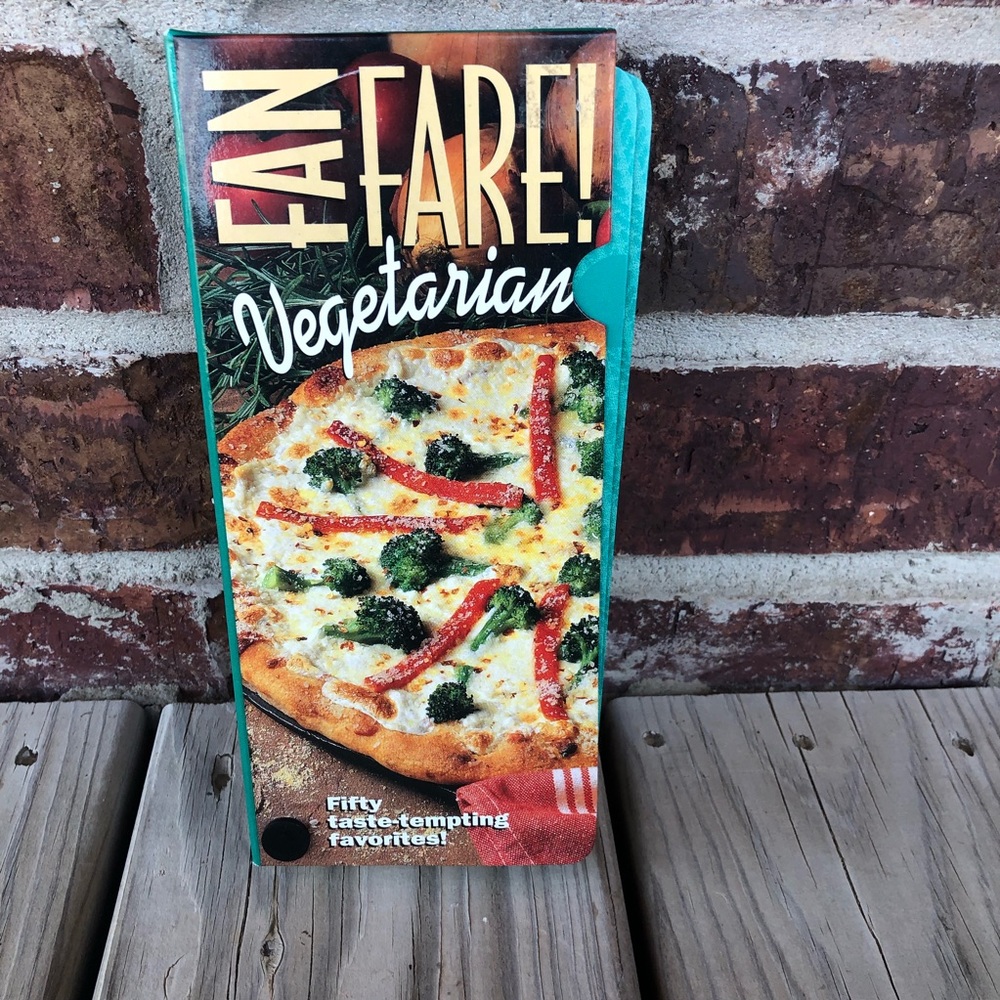 Time Life Fan Fare! Vegetarian Flip Out Hardcover Cookbook